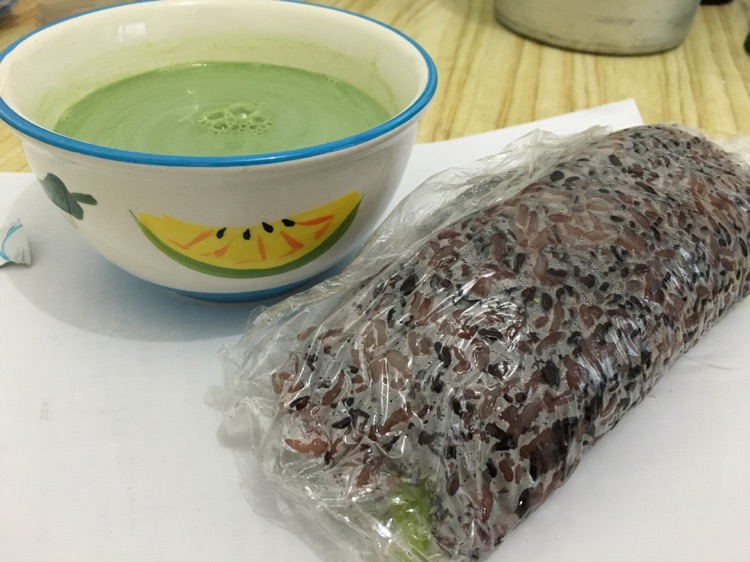早餐糯米饭团的做法图解6