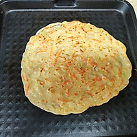 角瓜胡萝卜丝薄饼的做法图解7