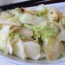 年糕炒包菜