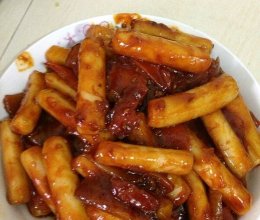 韩式辣炒年糕的做法