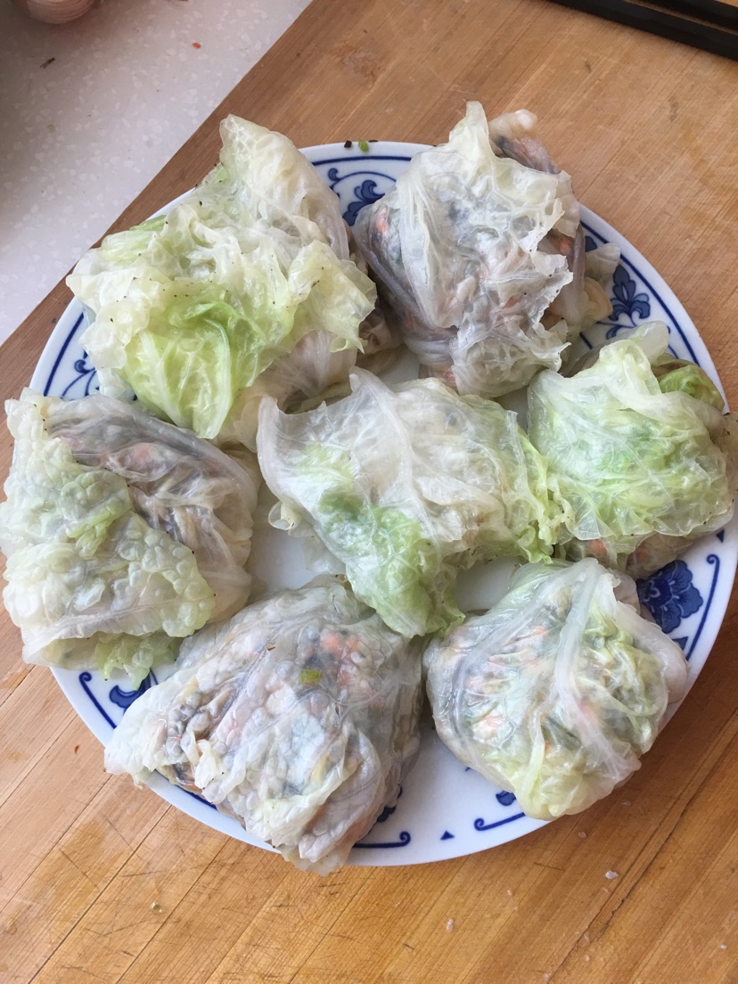 翡翠肉包的做法图解6