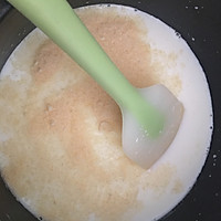 抹茶、牛奶双味布丁的做法图解3