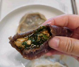 韭菜豆腐猪肉大蒸饺的做法