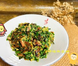 #零腹担吃夜宵#鸡蛋炒肠的做法