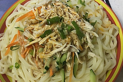 鸡丝凉面