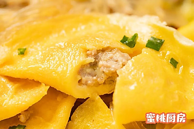 蛋饺白菜煲