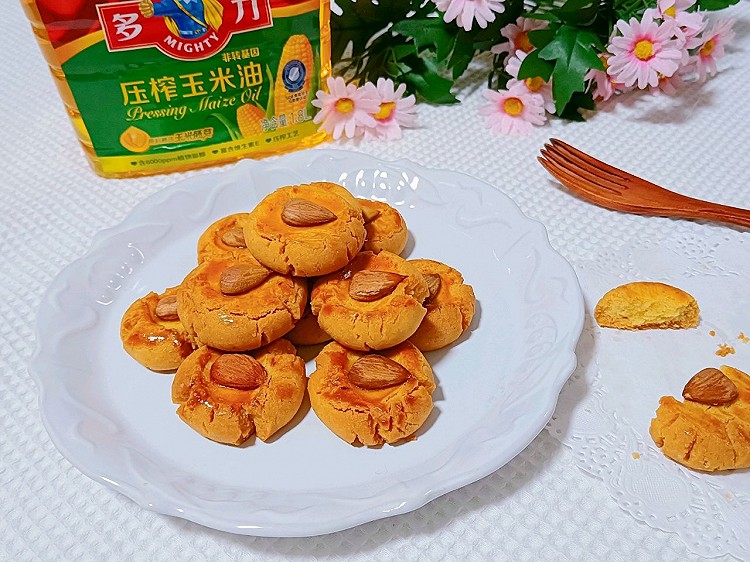 杏仁奶酥小饼干的做法