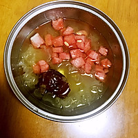 银耳西瓜解暑汤的做法图解3