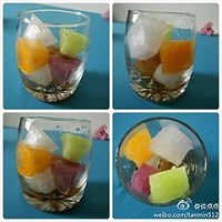 彩虹冰饮，清凉一夏&的做法图解1