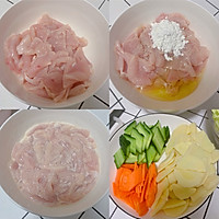 #东古家味美食#减脂菜减肥菜 当季时蔬 冬笋滑溜鸡片的做法图解1