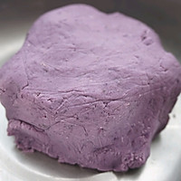 紫薯糯米饼#蒸派or烤派#的做法图解4