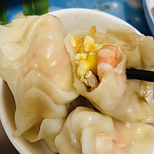 鲜虾玉米饺子