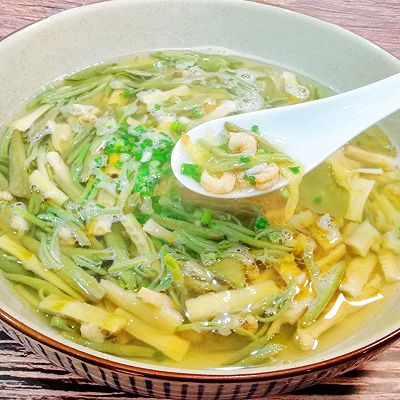 时令河鲜美食～太湖莼菜汤