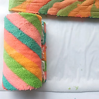 #令人羡慕的圣诞大餐#彩虹蛋糕的做法图解17