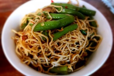 豆角焖面