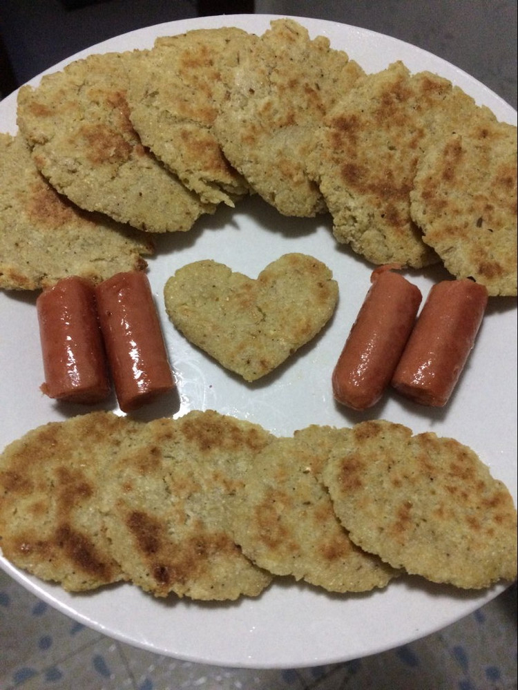 豆浆渣小饼的做法