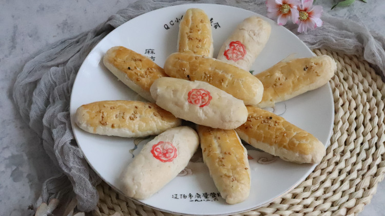咸香味美，一碰就掉渣，超好吃的牛舌饼的做法