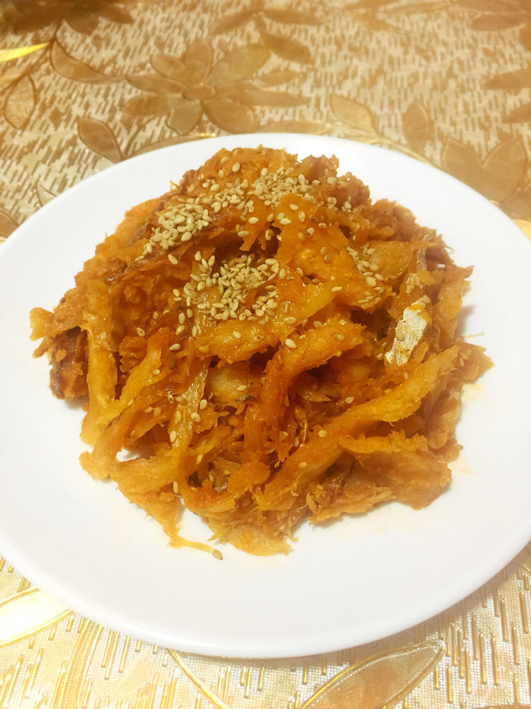 炝拌明太鱼的做法