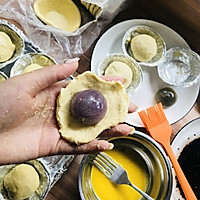 “心太软”蛋挞包汤圆的做法图解3