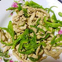 青椒肉丝的做法图解5