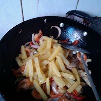 干锅虾的做法图解4
