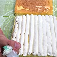 古早奶油小方，松软蛋糕，奶味绵长，一口满足。的做法图解19