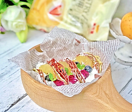 #秋天怎么吃#性感的抱抱蕾丝卷的做法