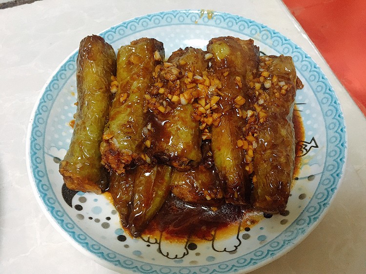 虎皮尖椒酿肉的做法