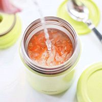 胡萝卜燕麦鸡丝暖胃粥的做法图解4
