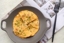 #智利贻贝中式烹法大赏#贻贝葱花煎蛋的做法