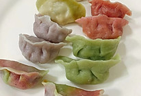 #憋在家里吃什么#纯天然彩色饺子的做法
