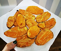 爱不释手的减肥零食：蛋酥红薯的做法
