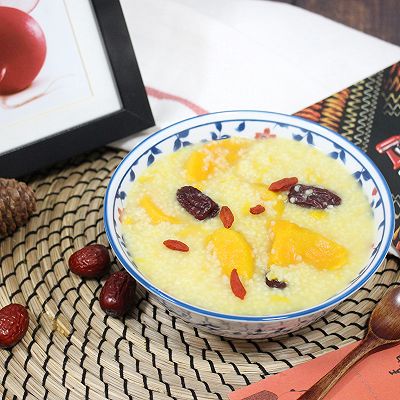 滋补暖胃【红糖小米粥】