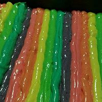 七夕的彩虹心形磅蛋糕的做法图解10