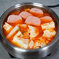 #奶香四溢 暖锅佳味# 部队火锅的做法图解5