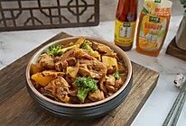 #太太乐鲜鸡汁芝麻香油#土豆焖烧鸭肉的做法