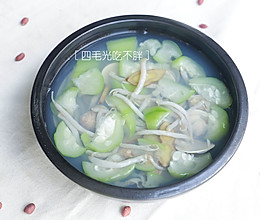 丝瓜沙虫蛤蜊汤的做法