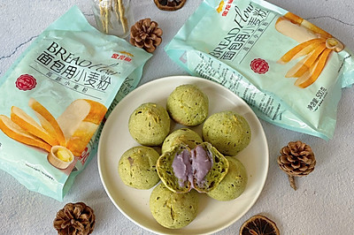 芋泥麻薯包