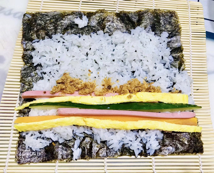 寿司(简单版）的做法
