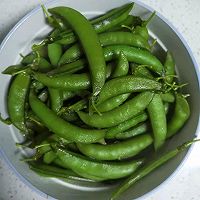 清水焯青豆，又鲜又甜~的做法图解3