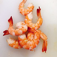 蛋香馒头鲜虾牛油果芦笋沙拉的做法图解18