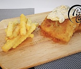 「回家菜谱」——英式炸鱼配薯条的做法