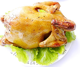 柏翠PE9600WT云静界面包机评测之面包机版烤全鸡的做法
