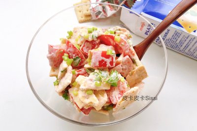美式番茄苏打饼沙拉