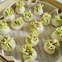 冬至必备好吃又好看的翡翠白菜饺子的做法图解14