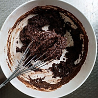 古早蛋糕升级版巧克力爆浆古早蛋糕的做法图解7