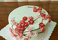 新春红梅蛋糕#盛年锦食.忆年味#的做法