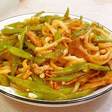 扁豆焖面