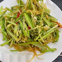 毛芹土豆丝（叁叁版）的做法图解3