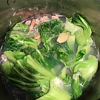 白贝芥菜汤的做法图解3